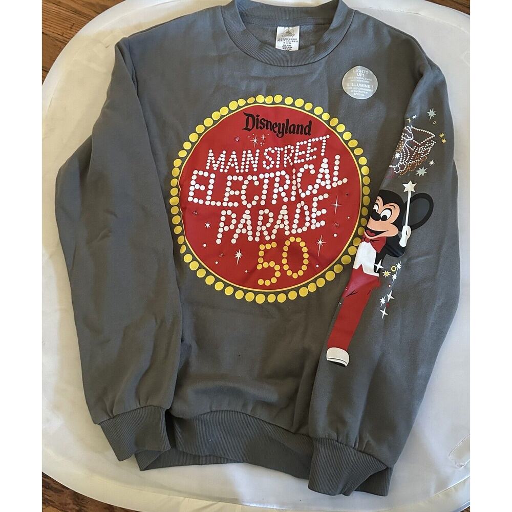 Disneyland Main Street Electrical Parade Long Sleeve Size Xs